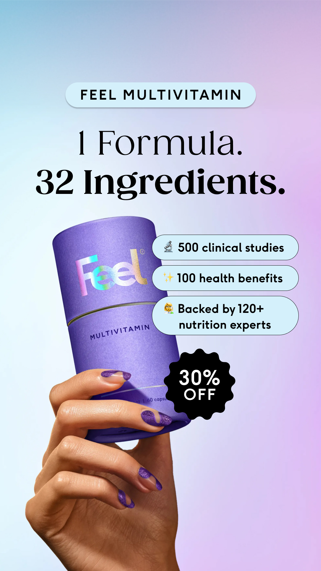 Feel Facebook ad