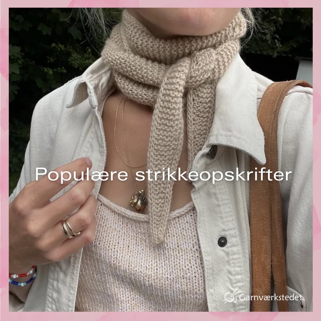 Garnværkstedet Facebook ad: Opskrifter du får lyst til at strikke igen (og igen)