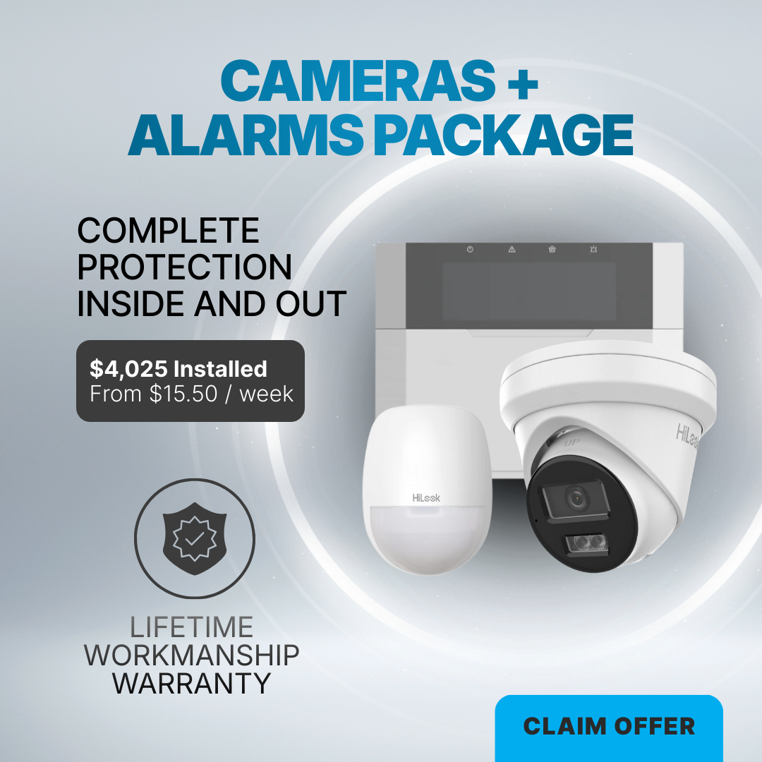 Fortify Security and Electrical Facebook ad: Newcastle Homeowners & Businesses