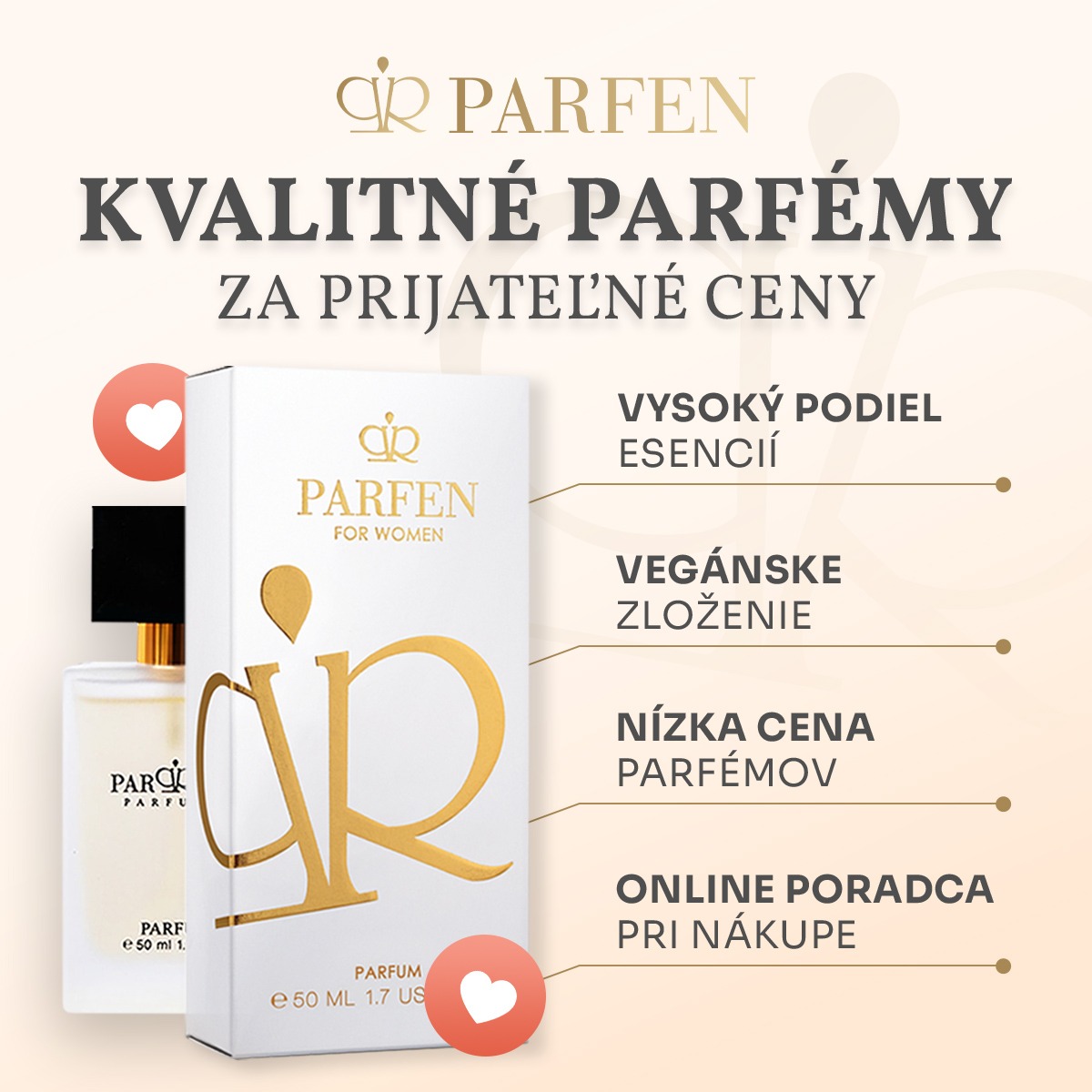 Parfen.sk Facebook ad