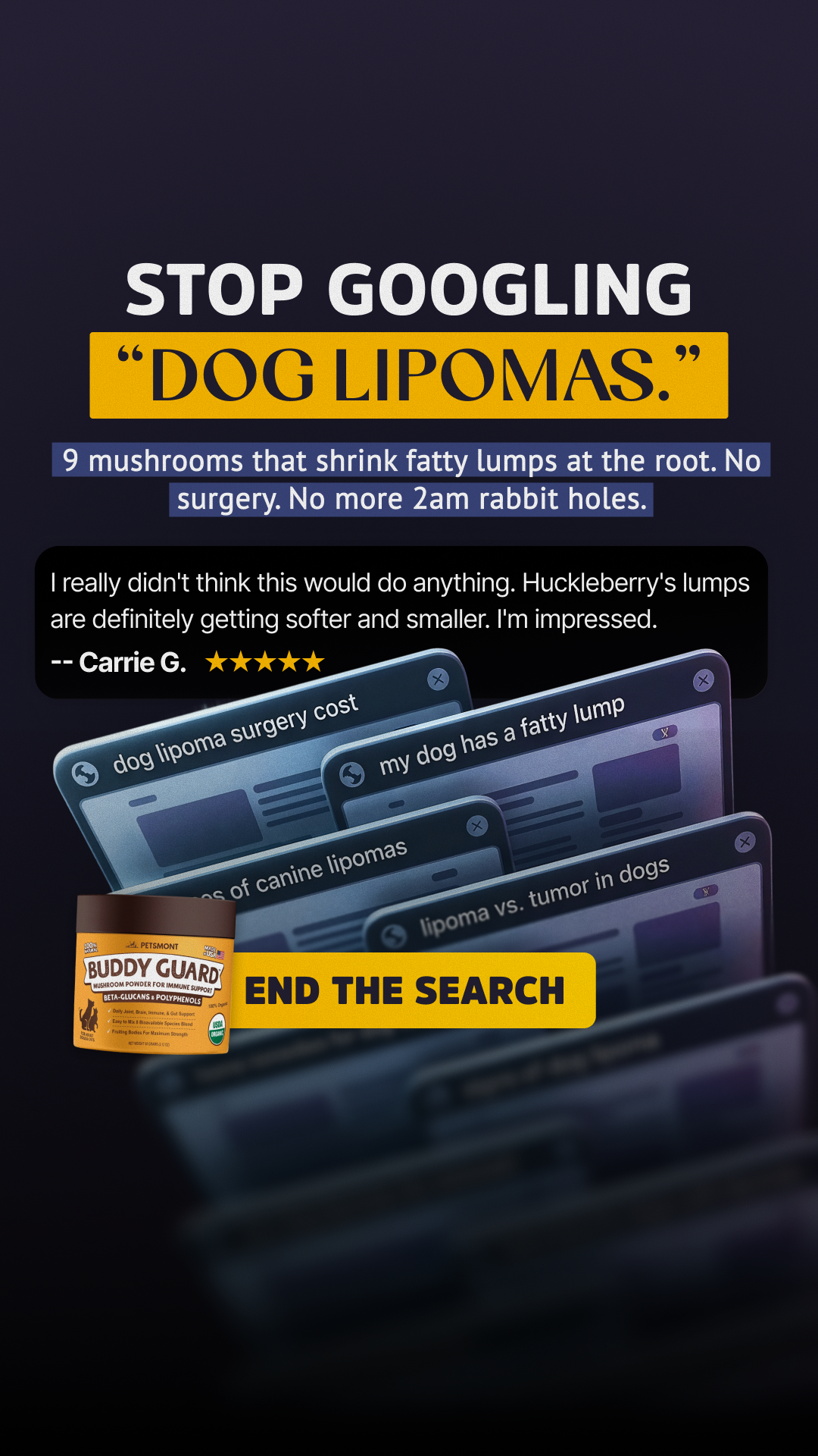 Petsmont Facebook ad