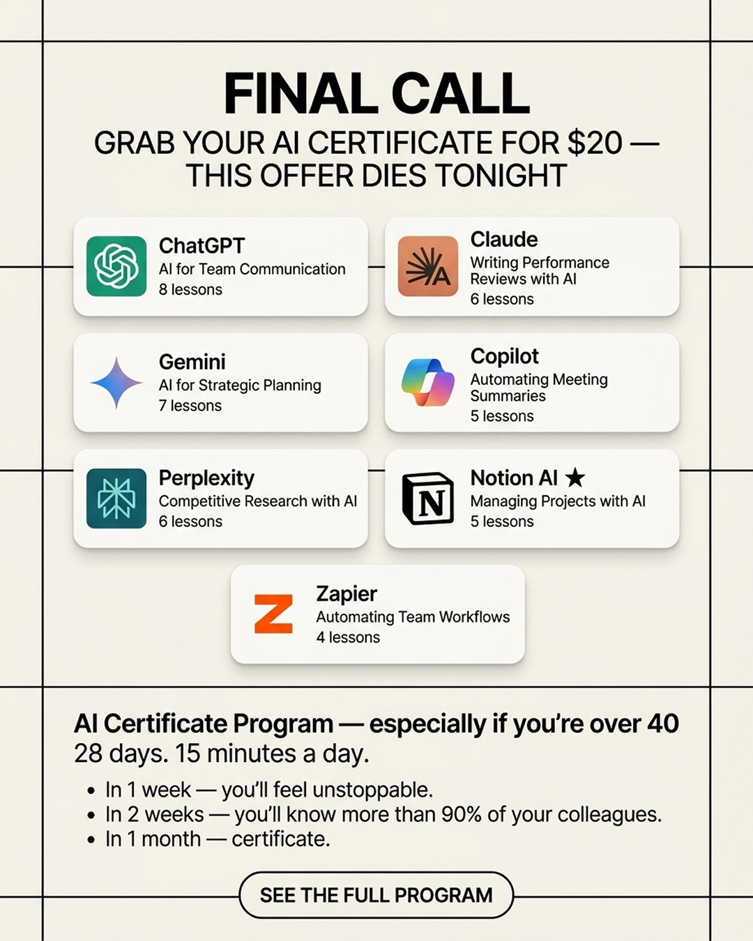 Mike Dawson Facebook ad: Start Now