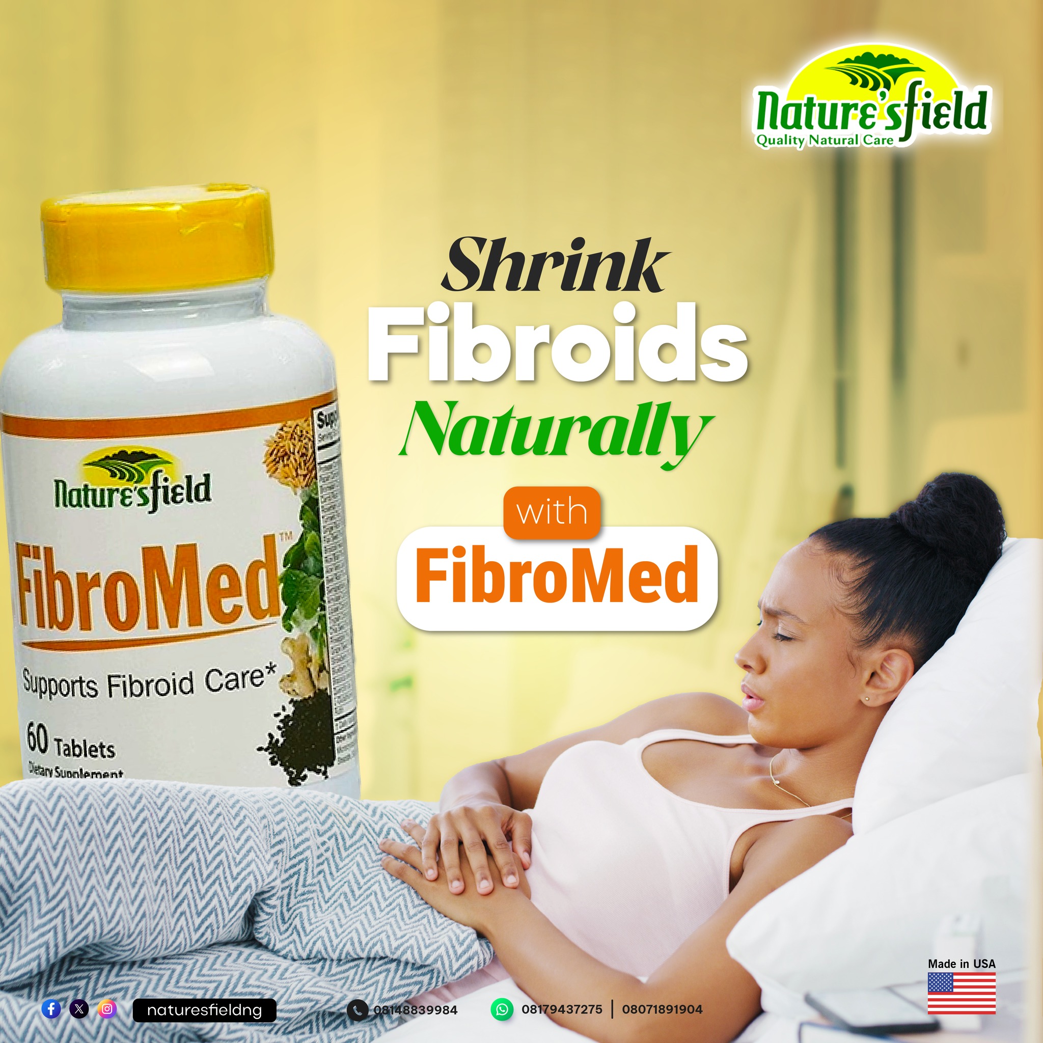 Nature's field Nigeria Facebook ad