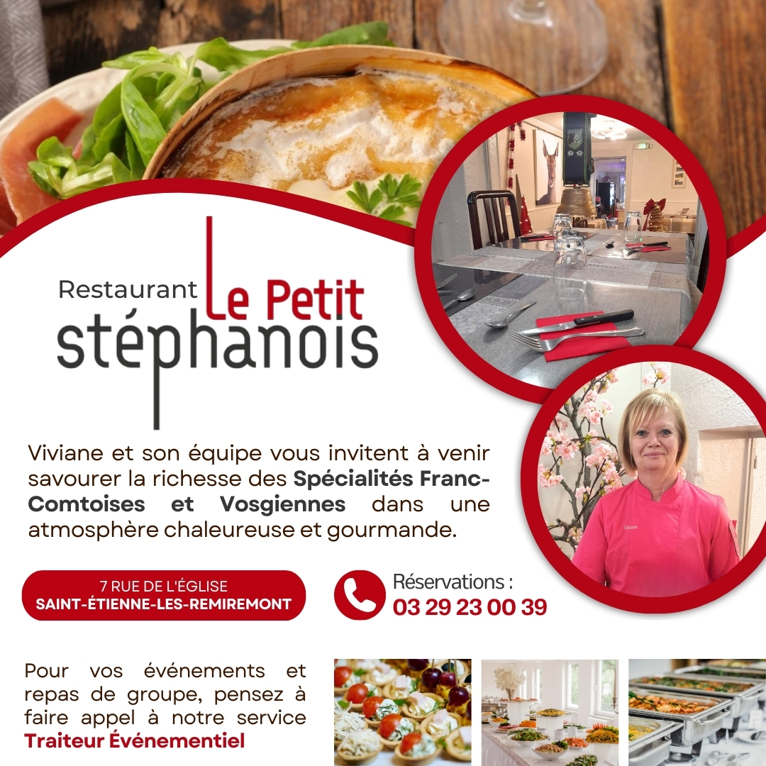 Le Petit Stéphanois - Restaurant Saint Etienne les Remiremont - Vosges Facebook ad: Le Petit Stéphanois: restaurant traditionnel…