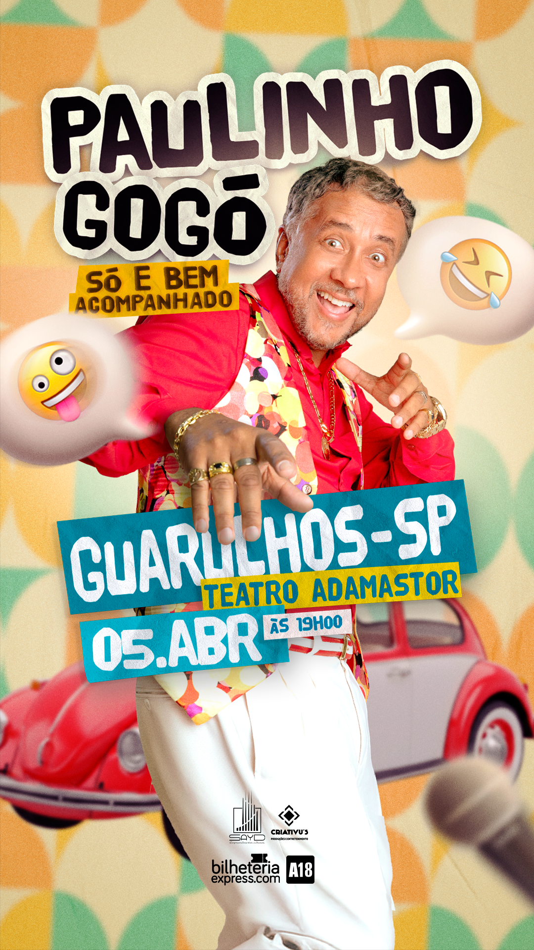 Paulinho Gogó Facebook ad from Mar 5, 2026