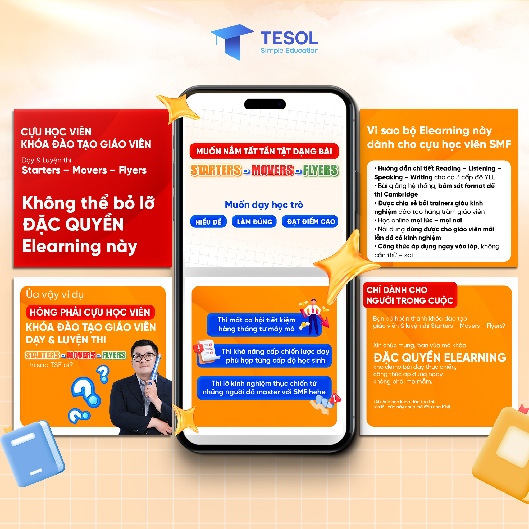 TSE - Đào tạo giáo viên Starters, Movers, Flyers Facebook ad