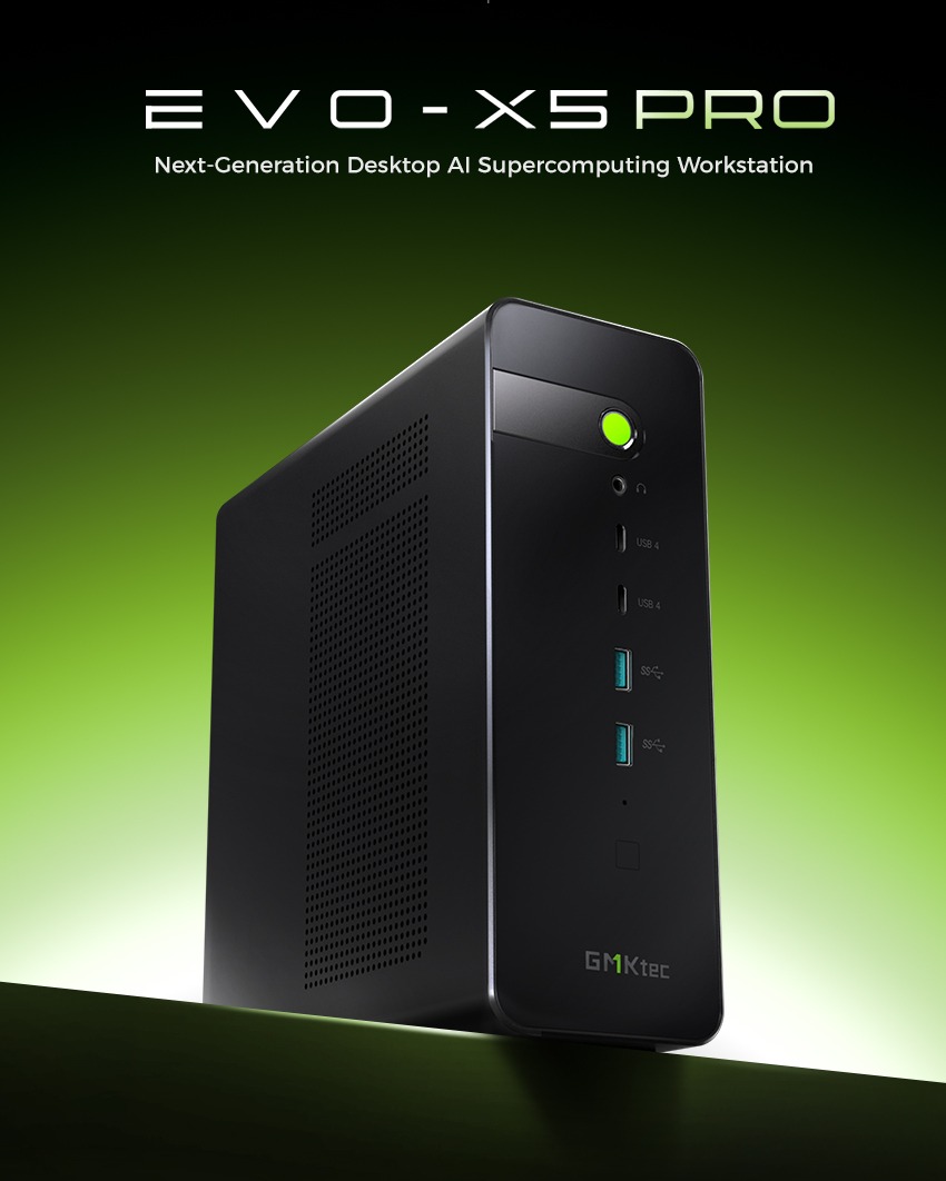 GMK Facebook ad: GMKtec EVO-X5 Pro: A New Era of Desktop…