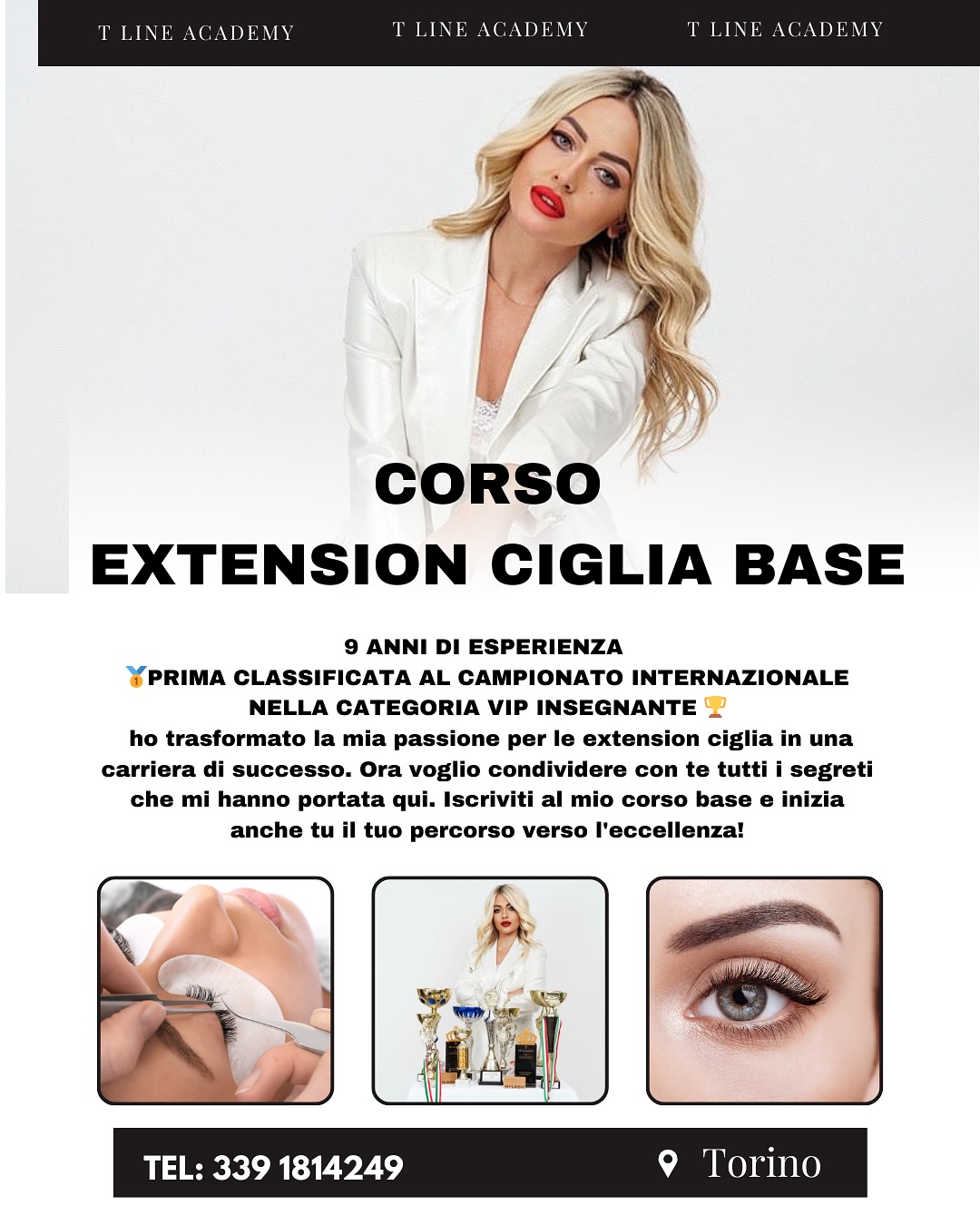 T LINE Academy Facebook ad: VUOI TRASFORMARE LA TUA PASSIONE IN UNA PROFESSIONE?