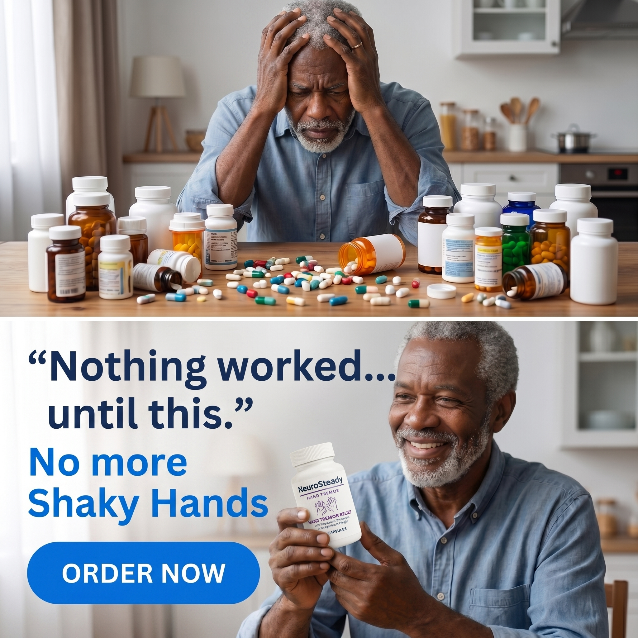 Madam Jay Healer Facebook ad: SAY GOODBYE TO SHAKY HANDS AND TREMORS