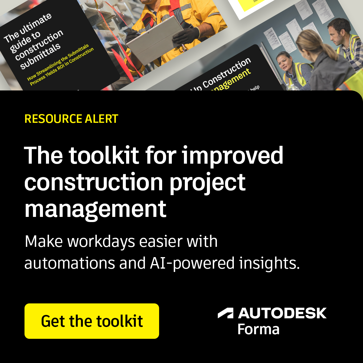 Autodesk Construction Facebook ad