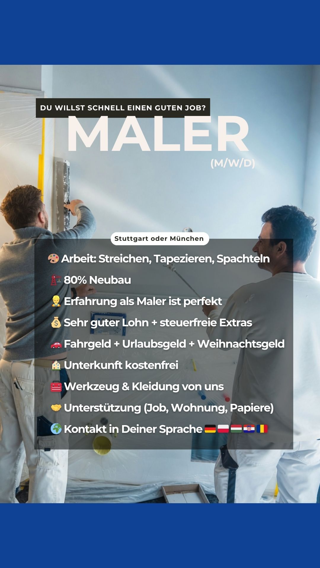 Fischer Personalservice GmbH Facebook ad from May 8, 2026
