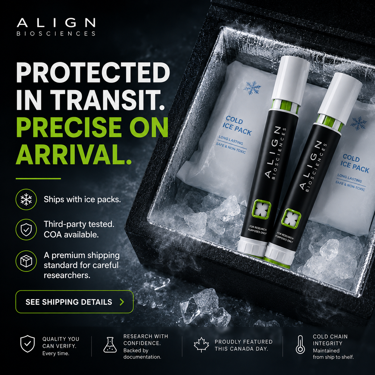 Align BioSciences Facebook ad