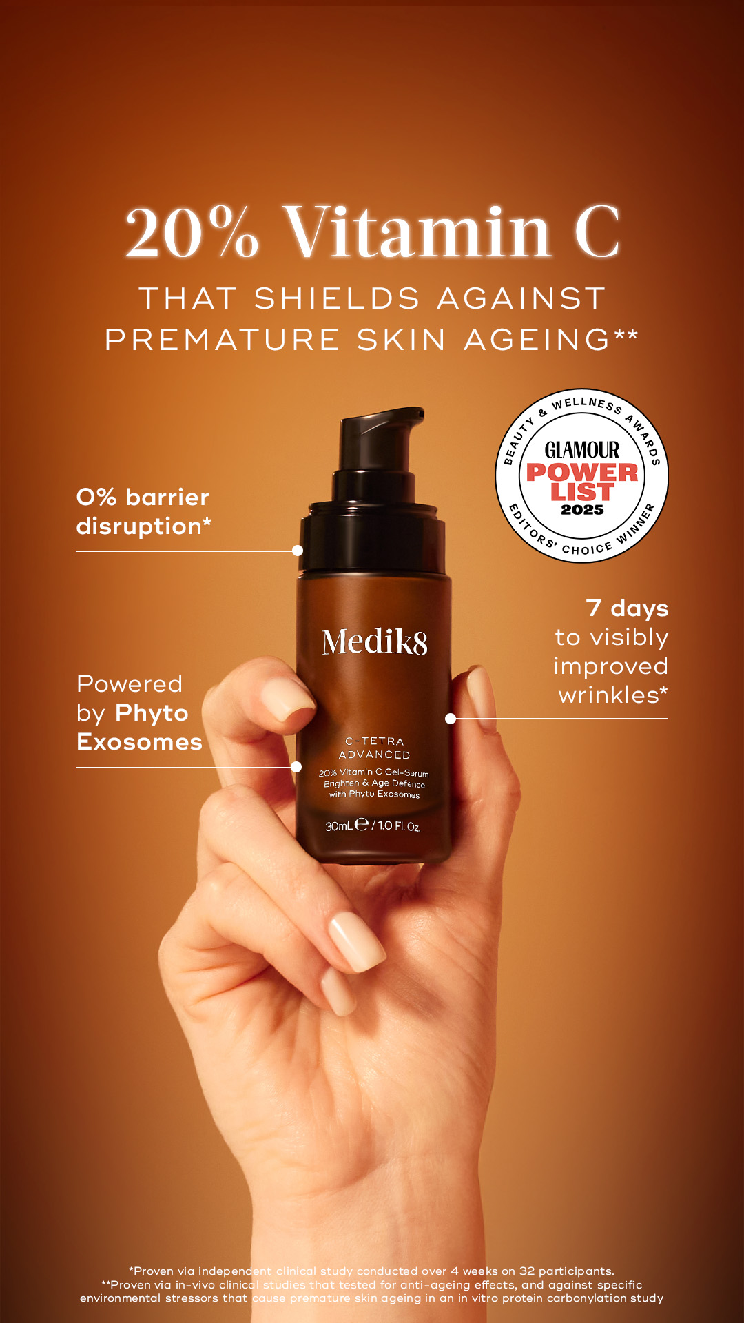 Medik8 Facebook ad