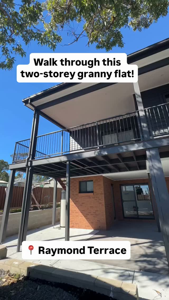 Backyard Grannys Facebook ad: Discover this impressive two-storey project in Raymond…