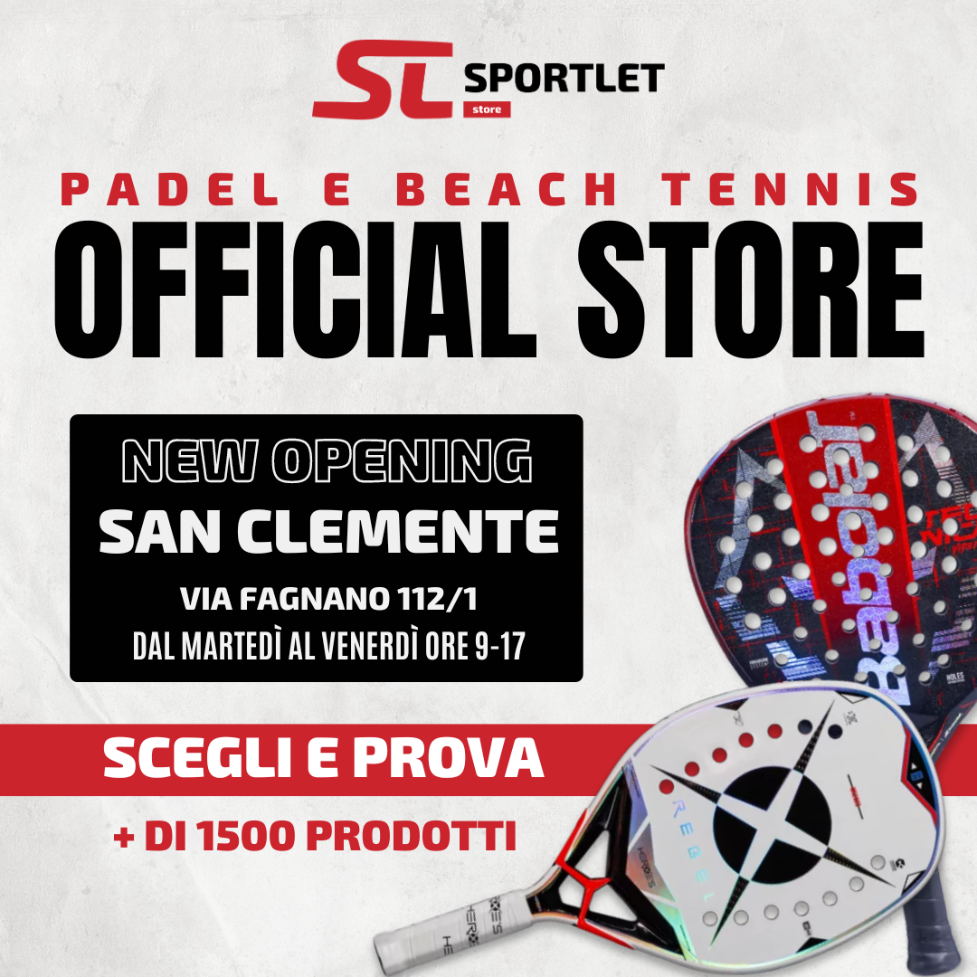 Sportlet Facebook ad: Visita il nostro store a San Clemente (RN)