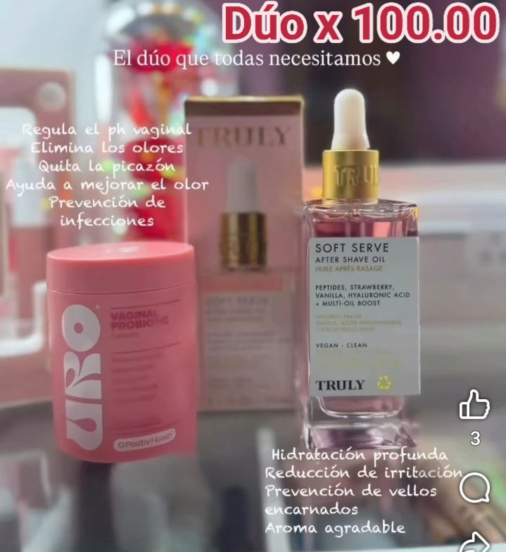 Francesca Boutique Facebook ad: ¡Cuidado íntimo y piel radiante en un solo…