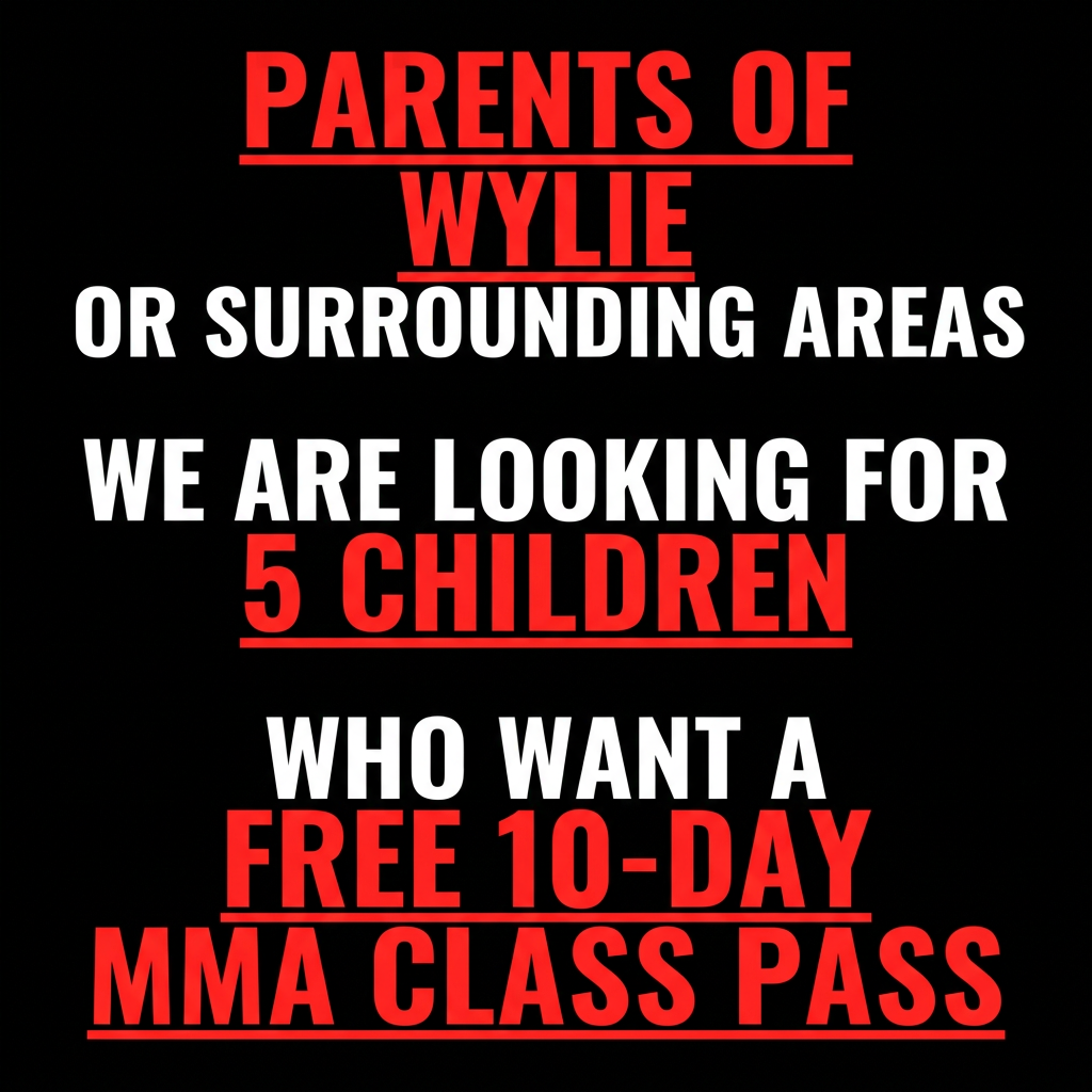 Wolfpack MMA - Wylie Facebook ad