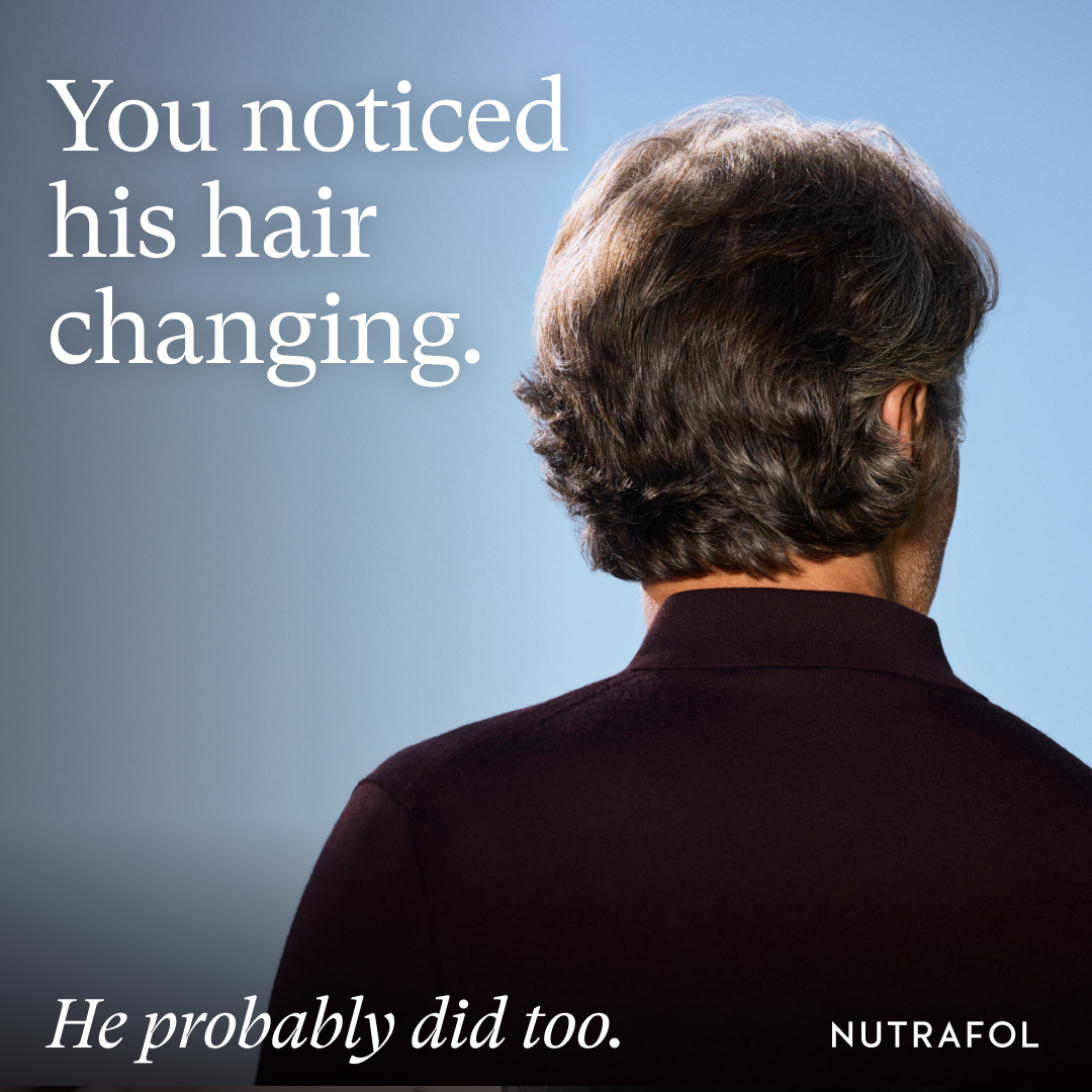 Nutrafol Facebook ad: You Notice Too