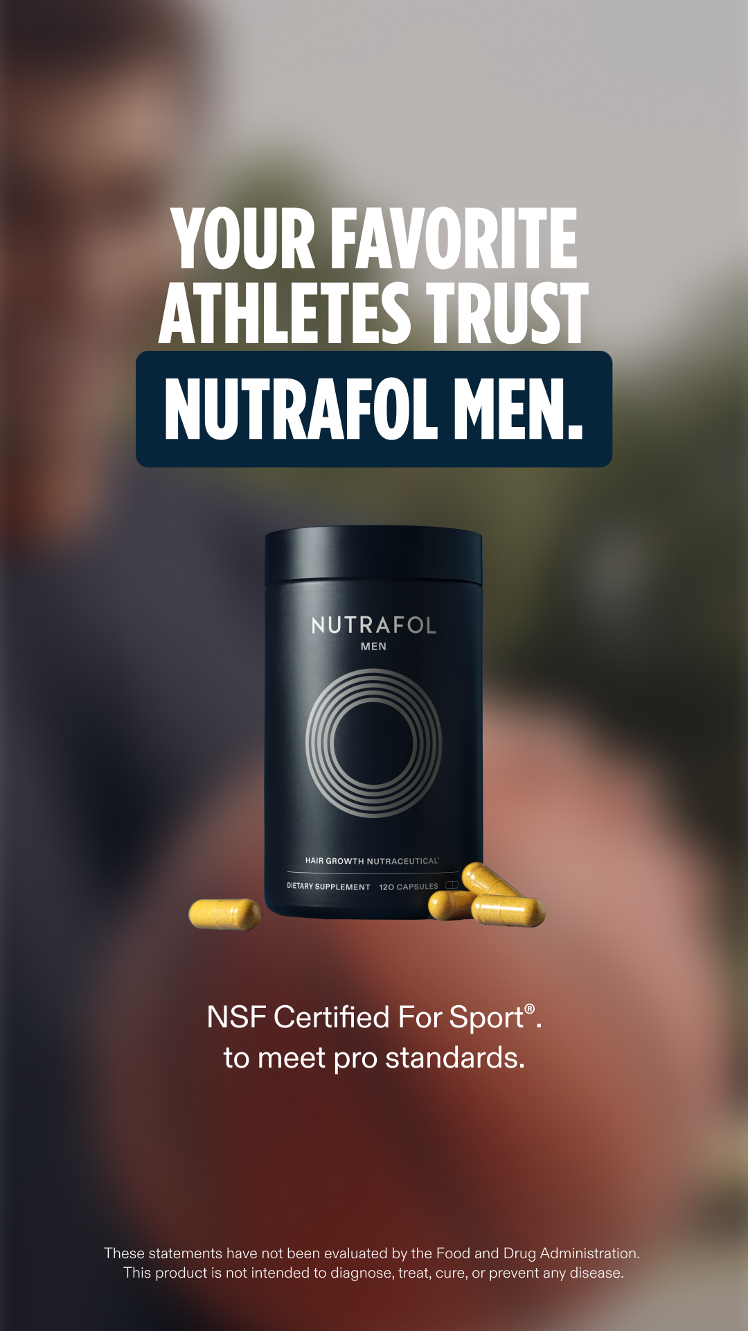 Nutrafol Men Facebook ad