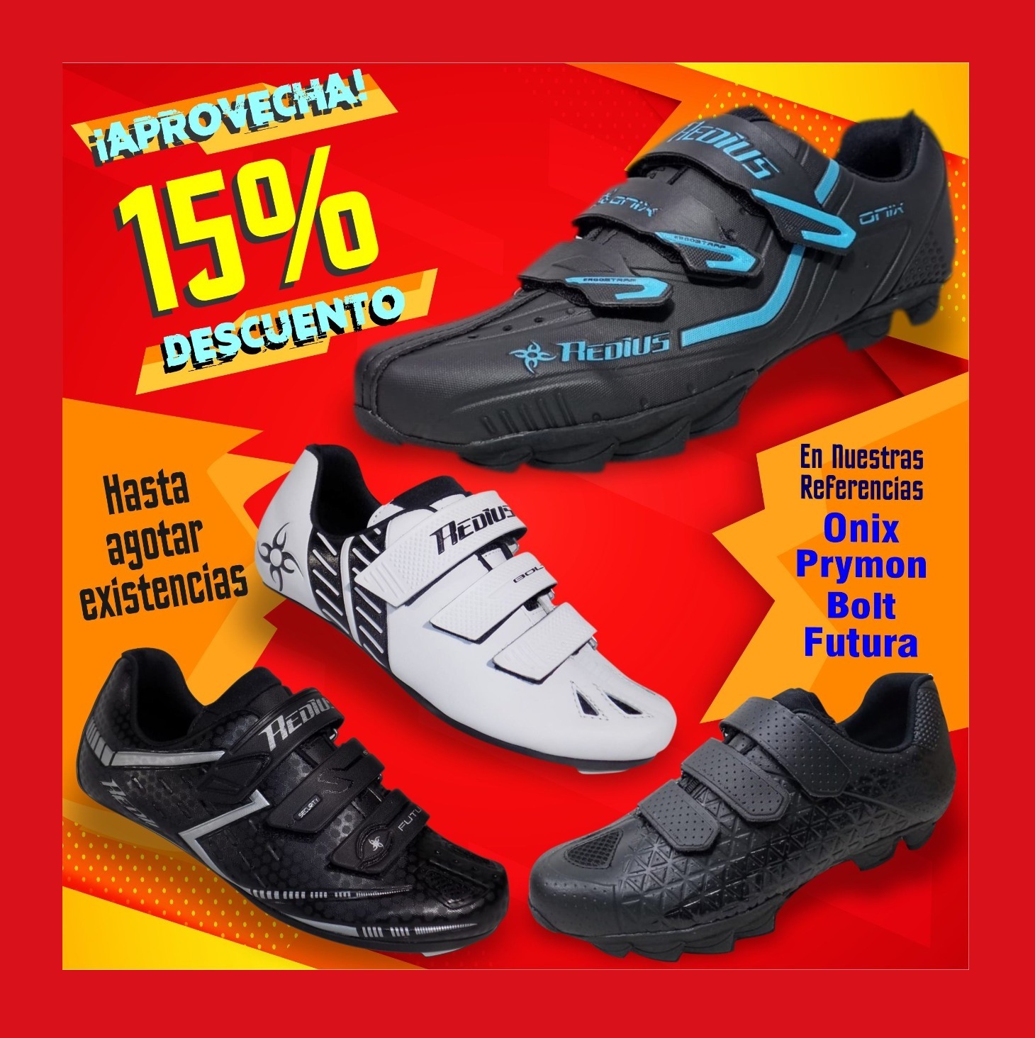 CLAAM BIKE Facebook ad: OFERTA DEL 15% Hasta Agotar Existencias
