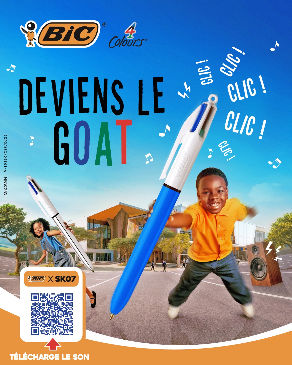 BIC Afrique Facebook ad: Le GOAT des stylos?