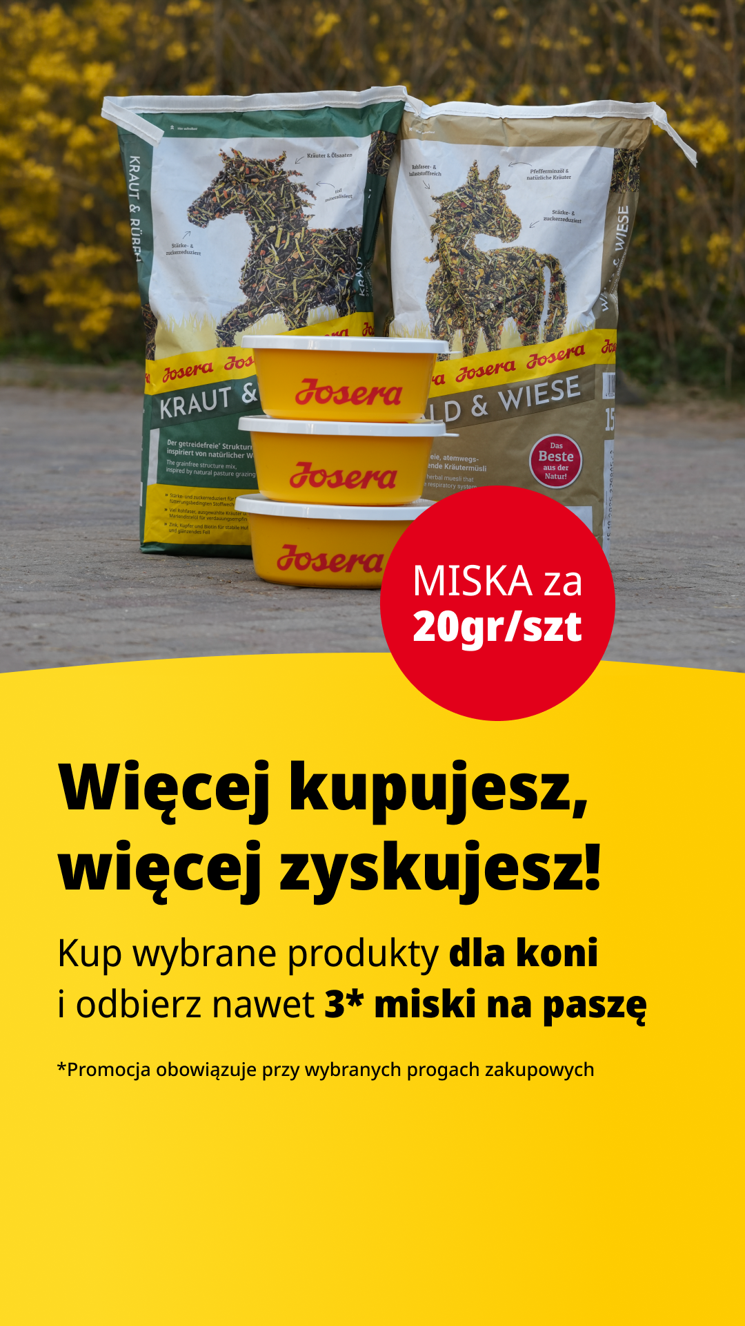 Josera żywienie koni Facebook ad