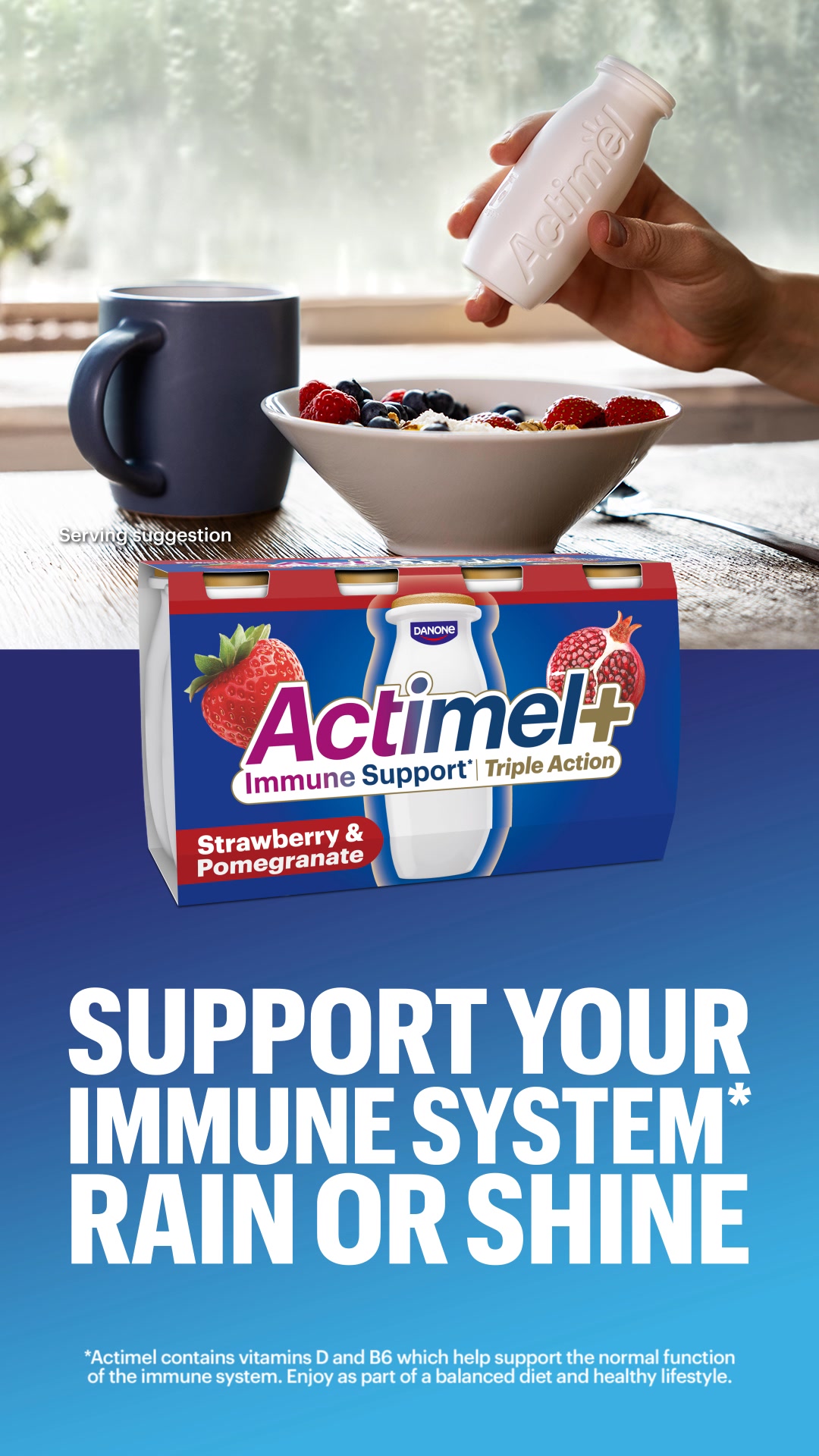 Actimel Facebook ad from Jan 5, 2026
