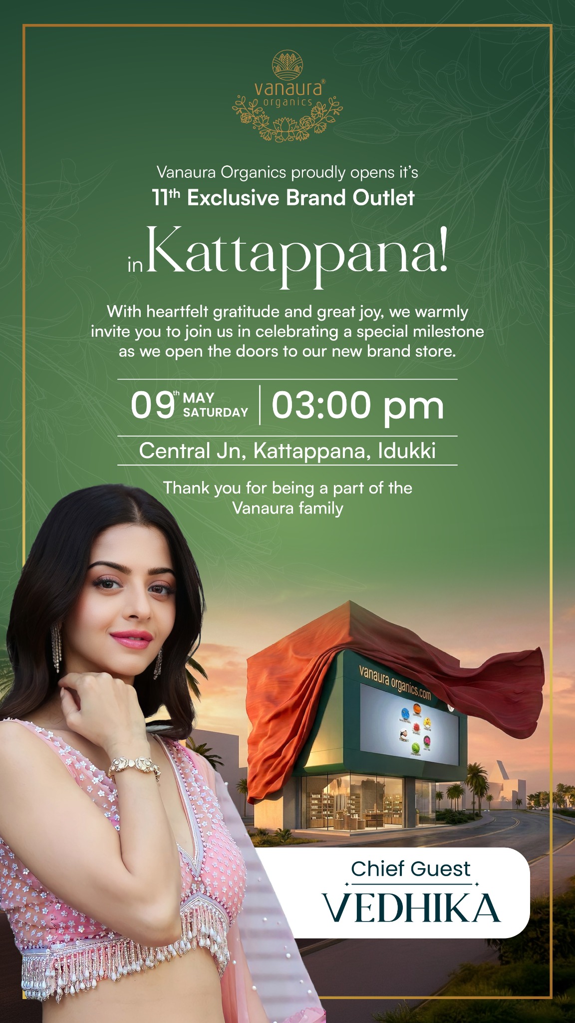Vanaura Organics - Ayurveda Inspired Organic Skin and Hair Care Facebook ad from May 8, 2026