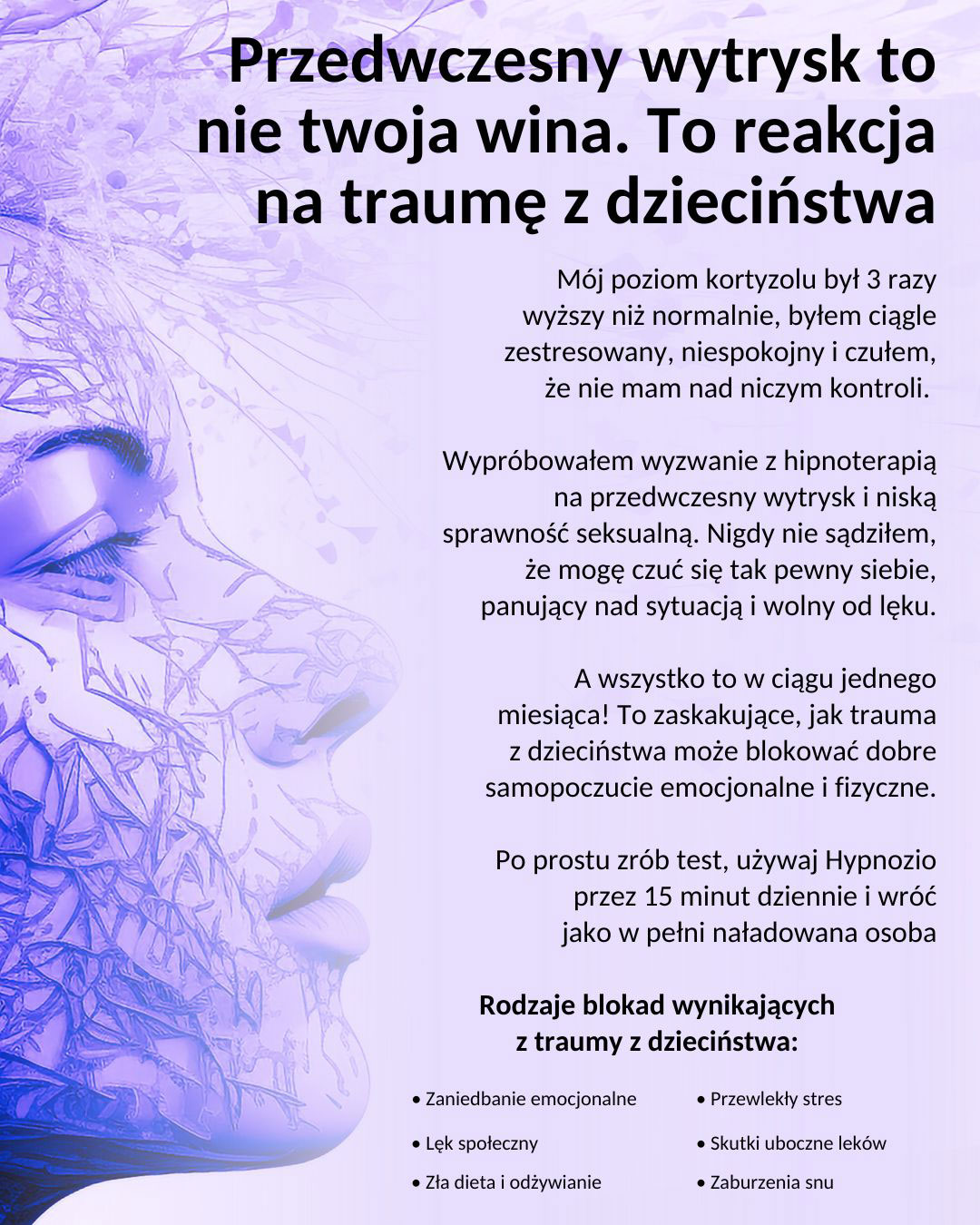 Hypnotherapist - Dr. Edward Miller Facebook ad