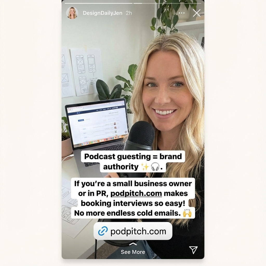 PodPitch Facebook ad
