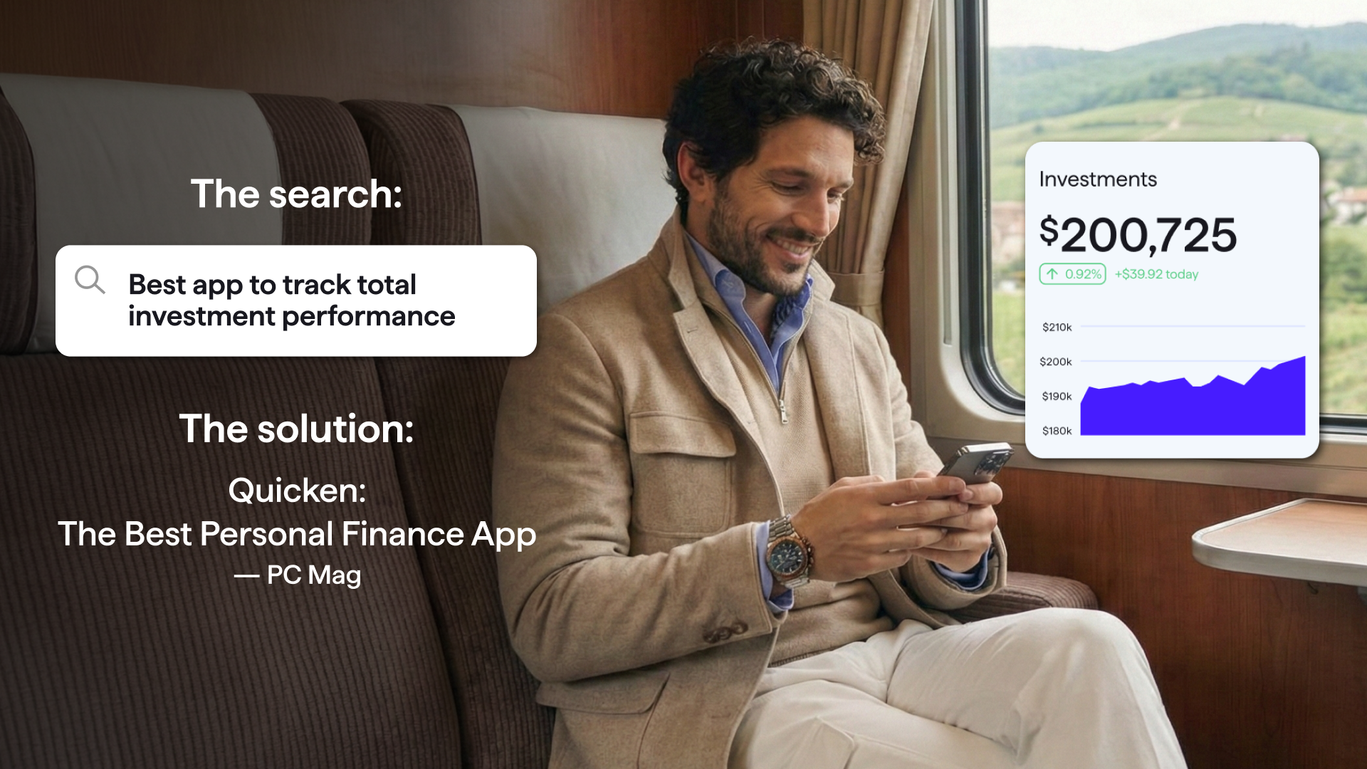 Quicken Facebook ad: Stop guessing about money