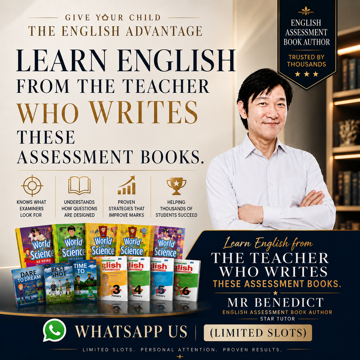 Nanyang Educational Consultancy Facebook ad: Get your child’s free assessment today