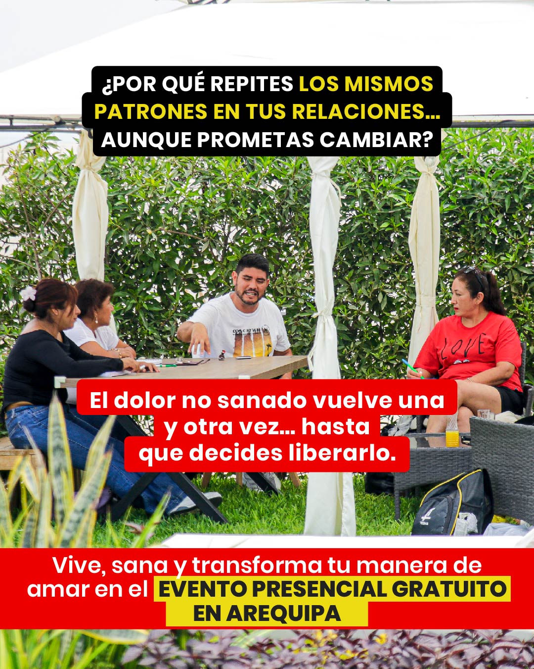 Javier Herencia Facebook ad: CUPOS LIMITADOS