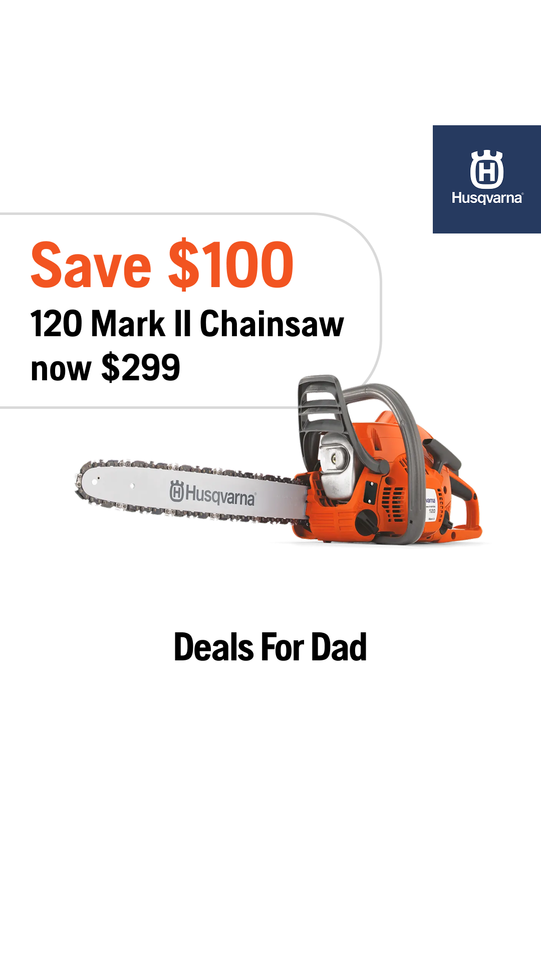 Husqvarna Facebook ad