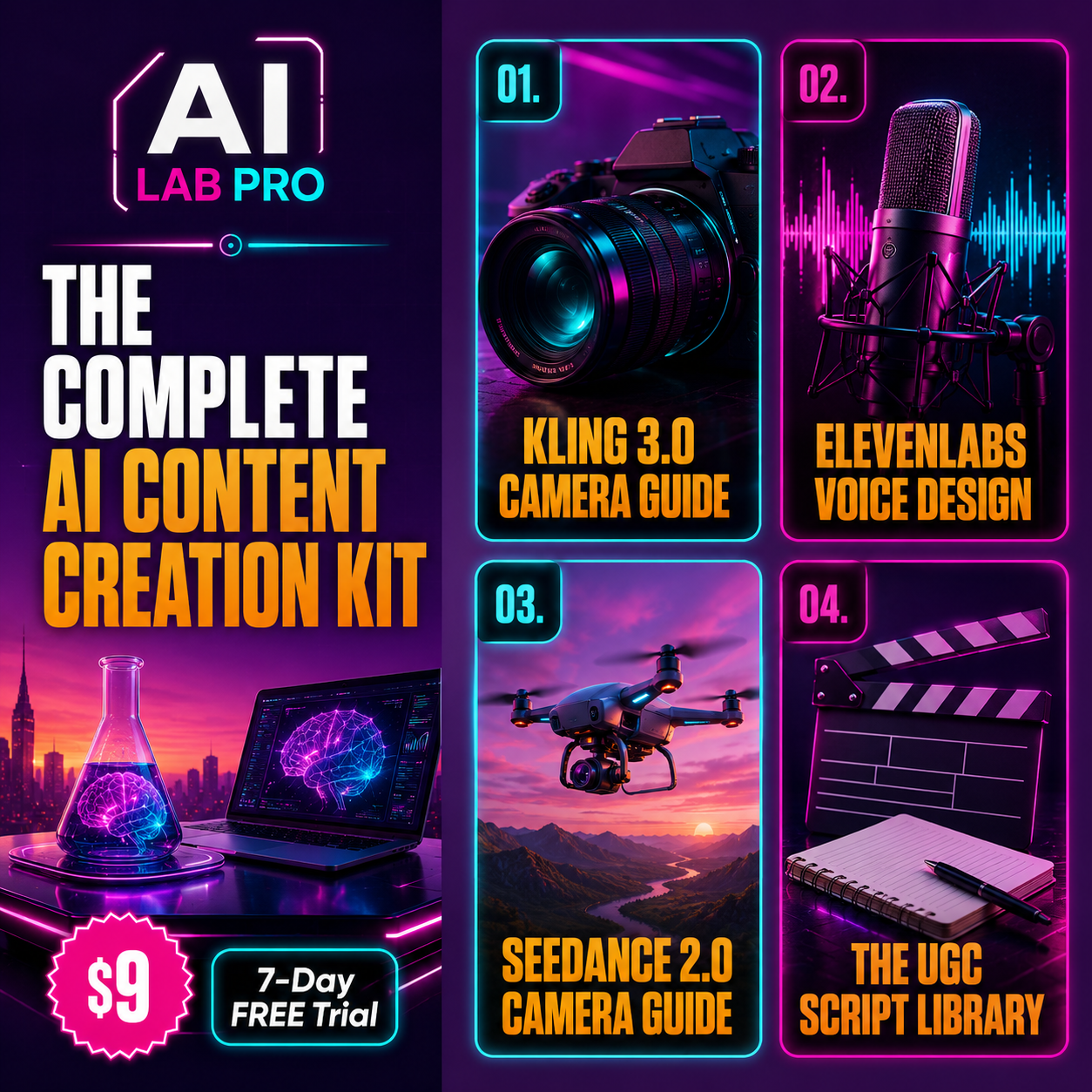 AI Lab Facebook ad