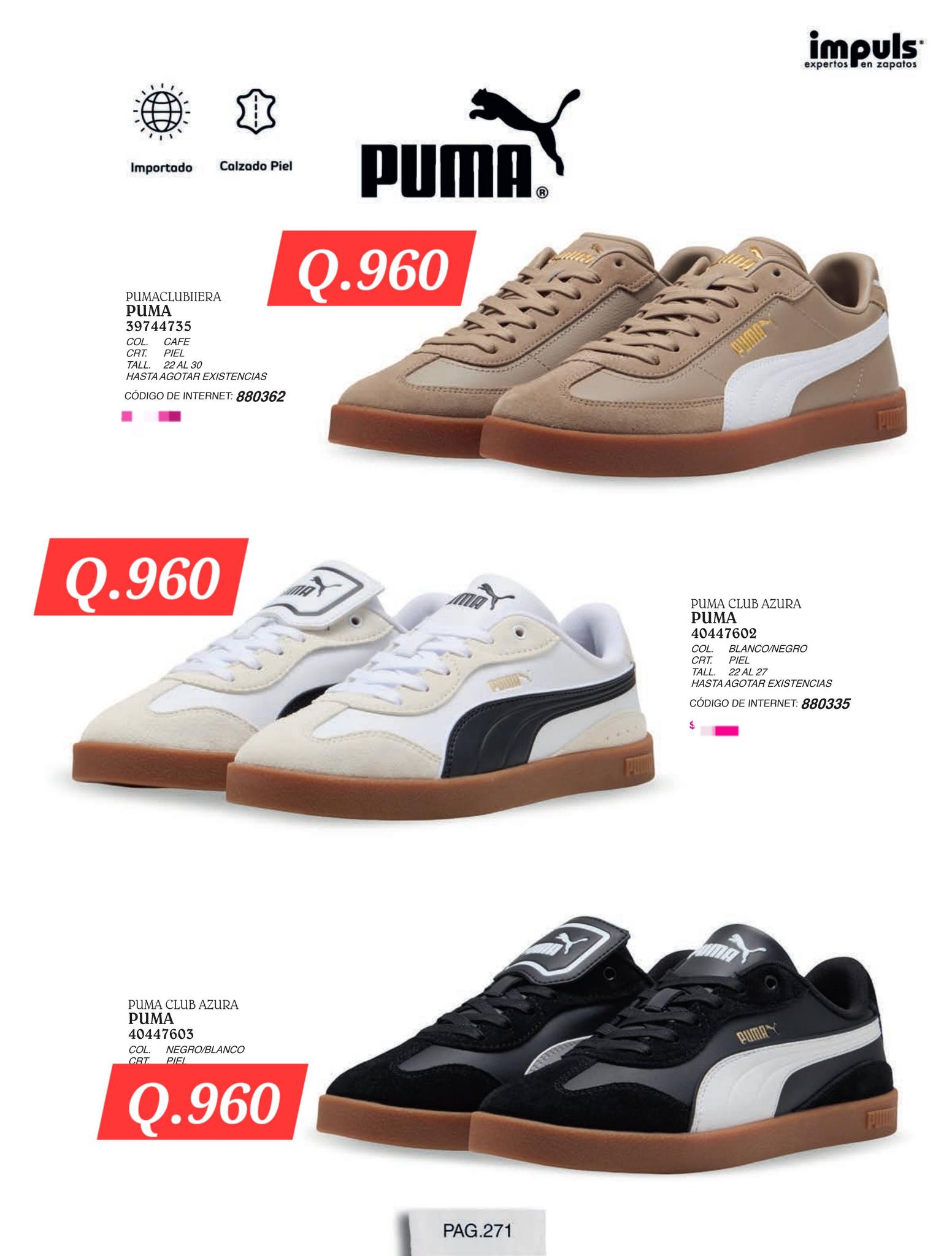 Impo CLZ Facebook ad: Calzado casual para Dama