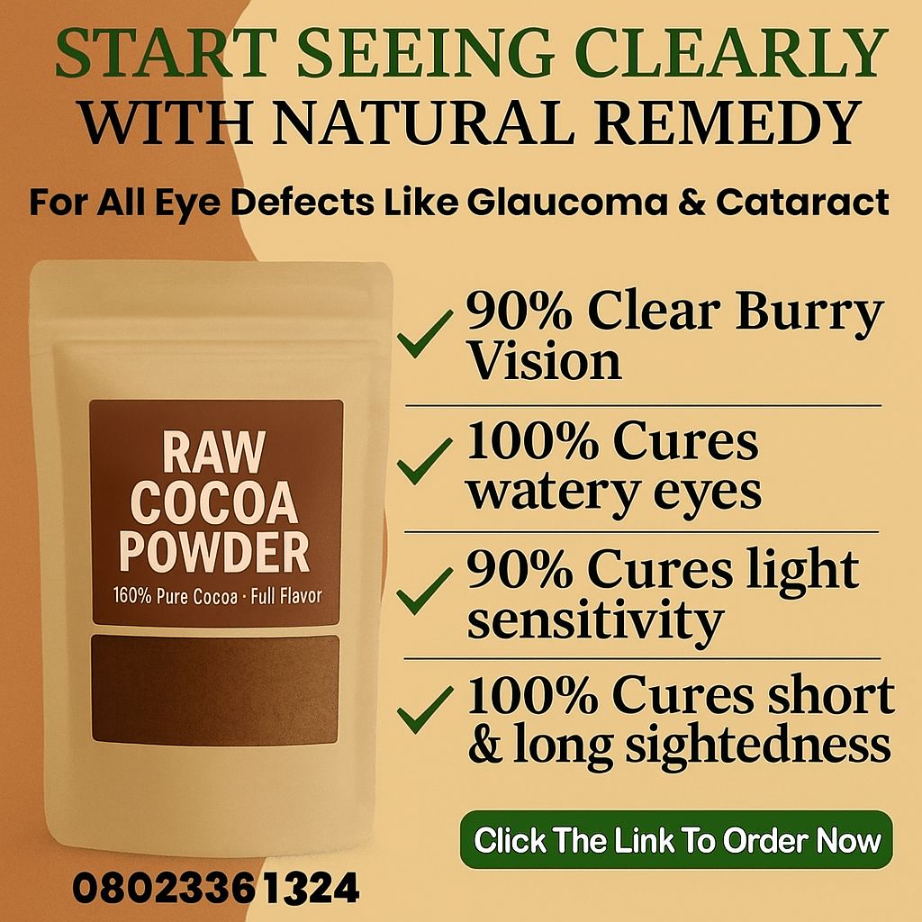 COCOA WEY SURE Facebook ad: Say Goodbye to Cataracts & Glaucoma, Discover the Raw…