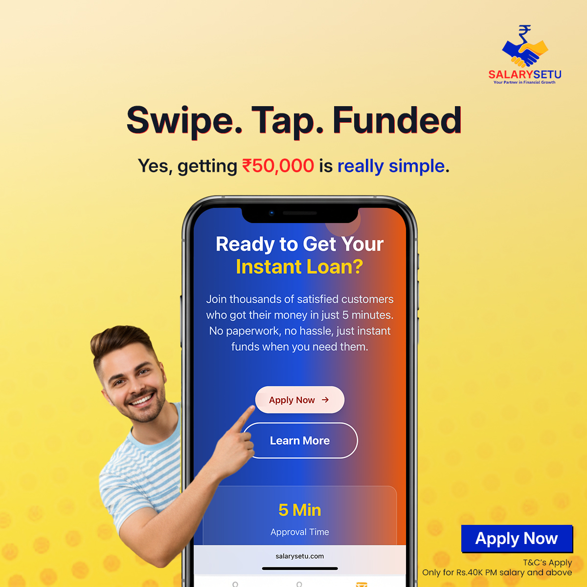 SalarySetu Facebook ad