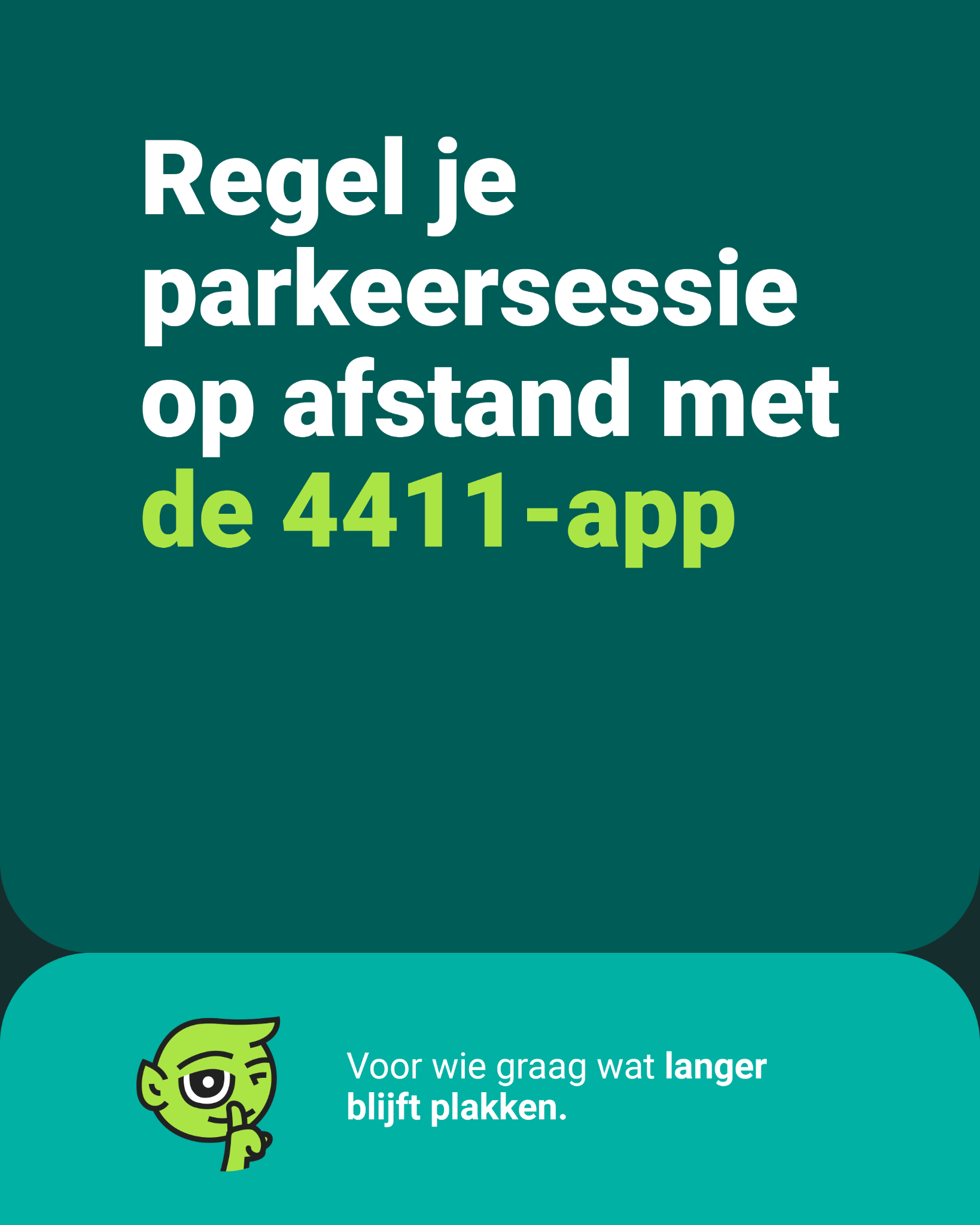4411 - Parking & mobiliteit Facebook ad: Regel je parkeersessie vanop afstand