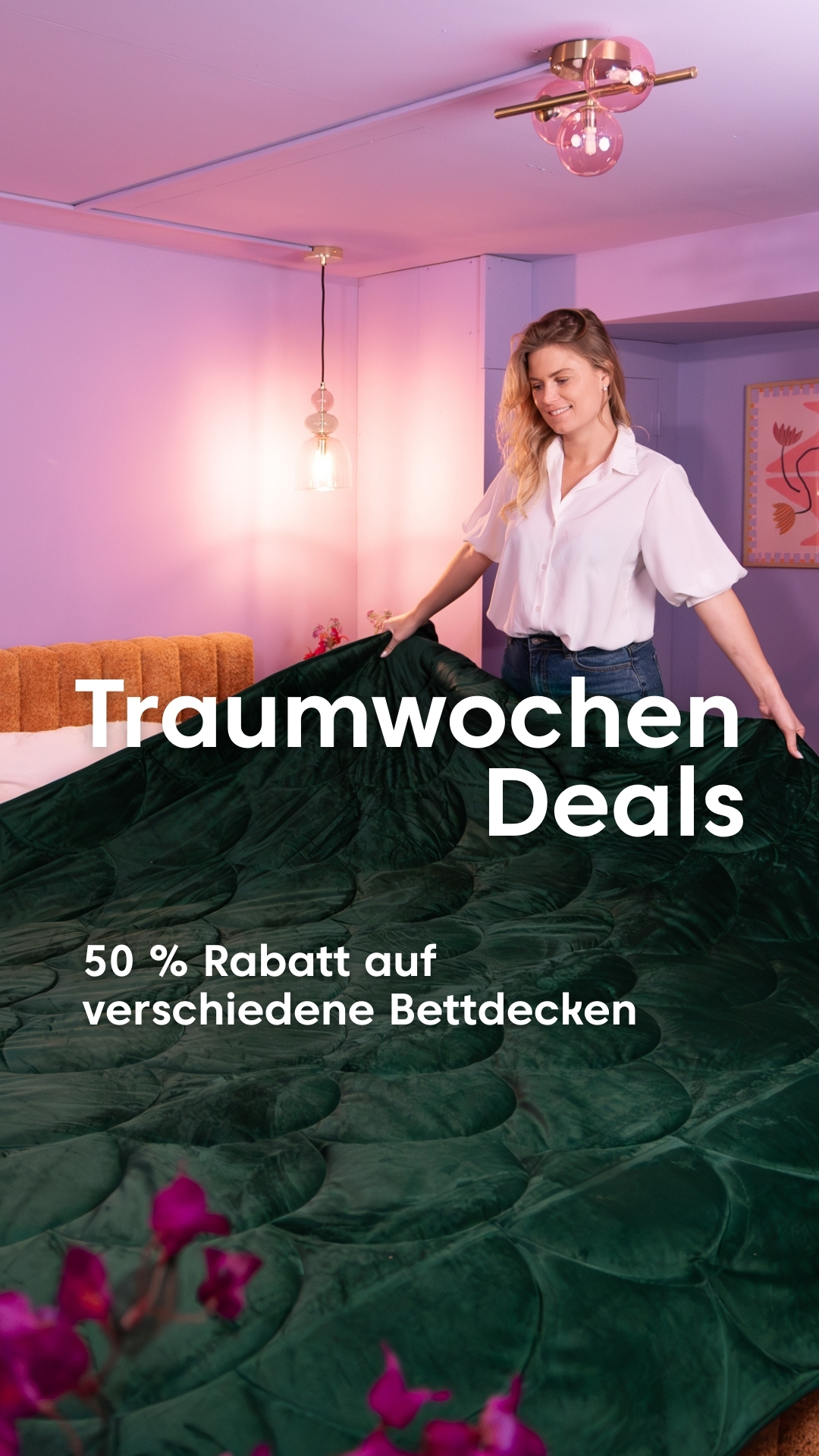 Thehappybed.de Facebook ad