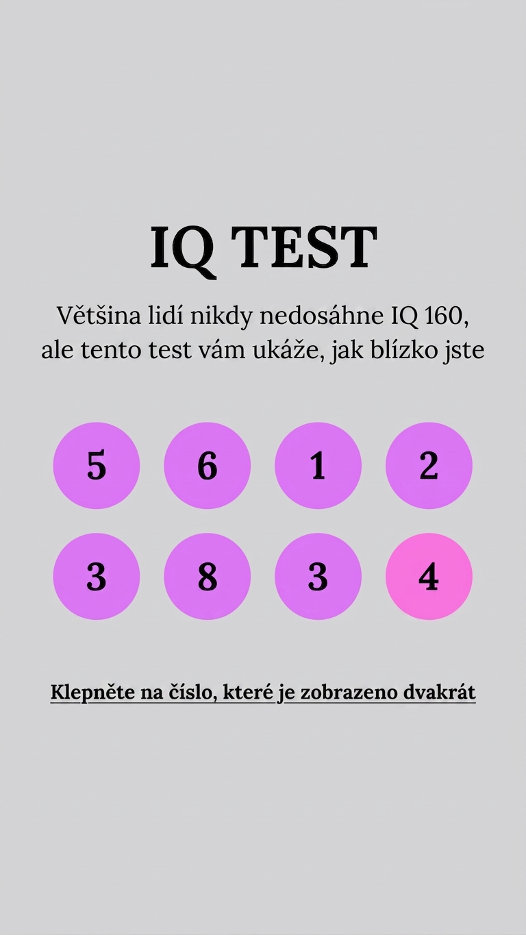 Free International IQ Test Facebook ad