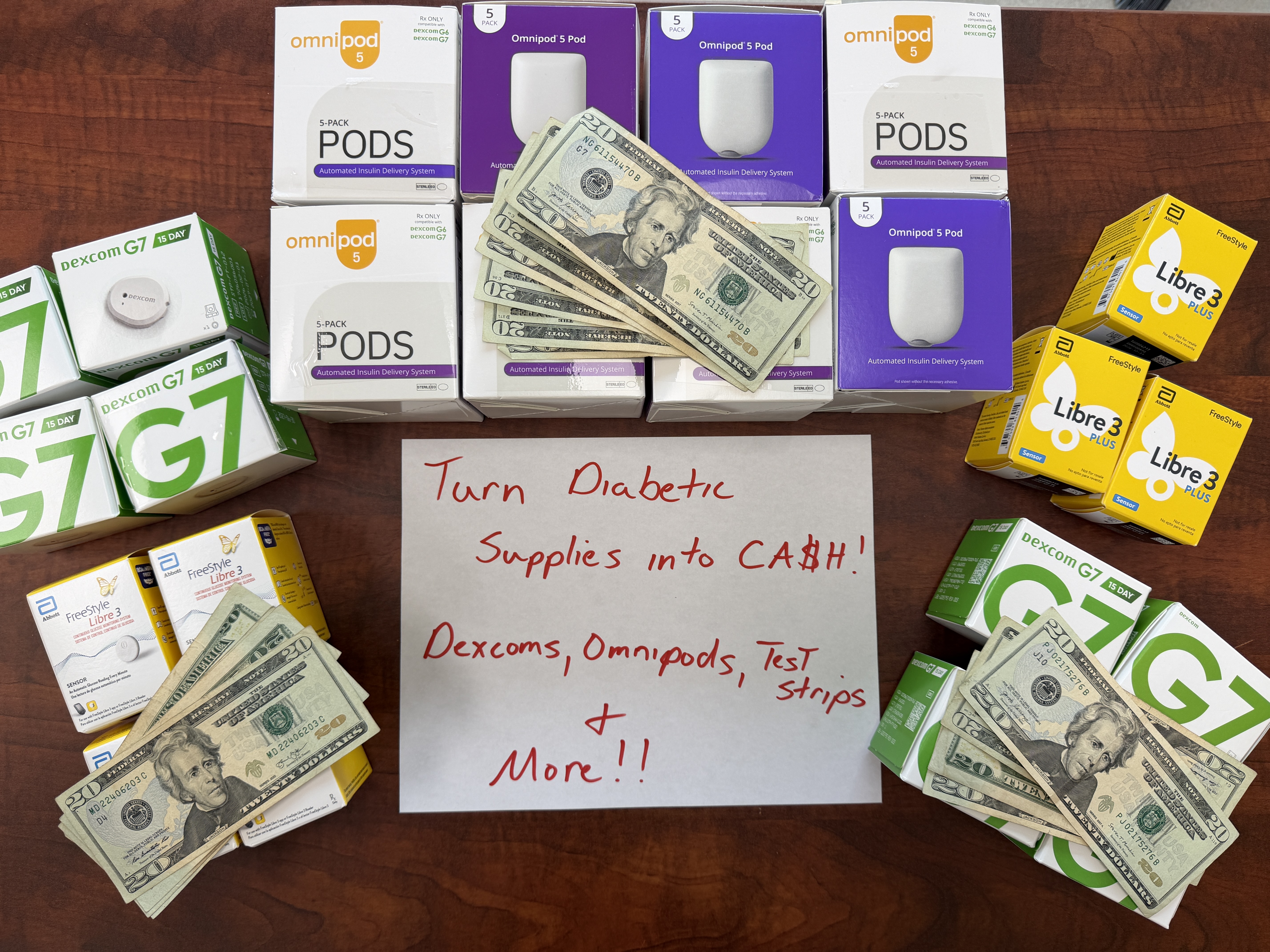Alamo MedBuy Facebook ad: Sell Your Extra Diabetic Supplies Today