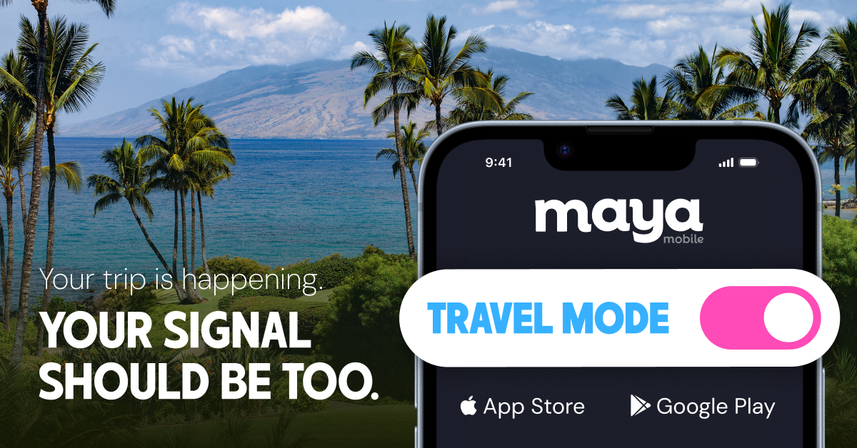 Maya Mobile Facebook ad