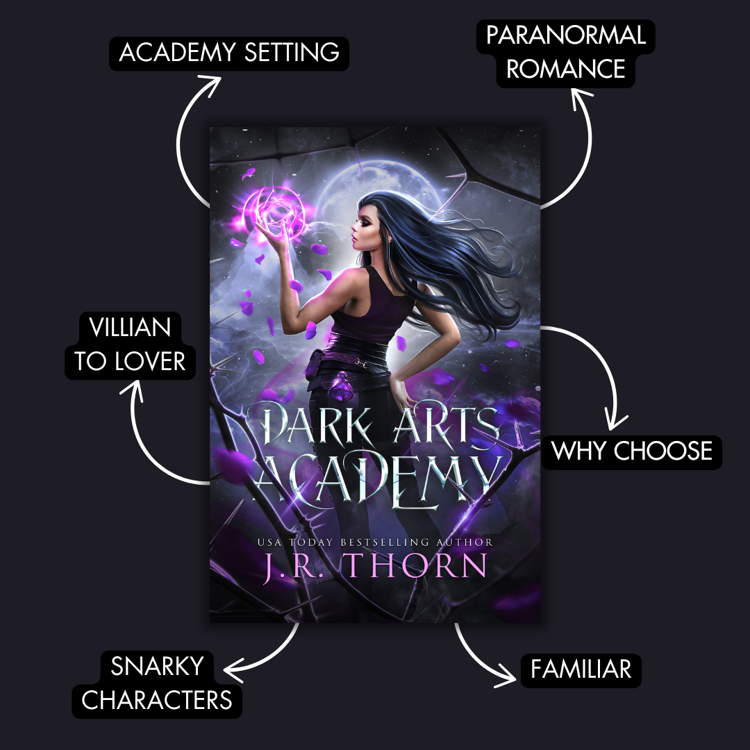 Author J.R. Thorn Facebook ad