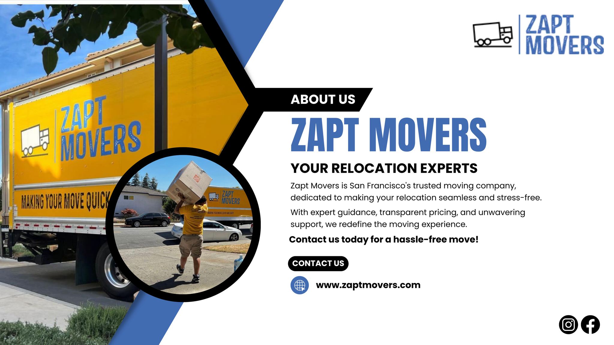 Zapt Movers Facebook ad