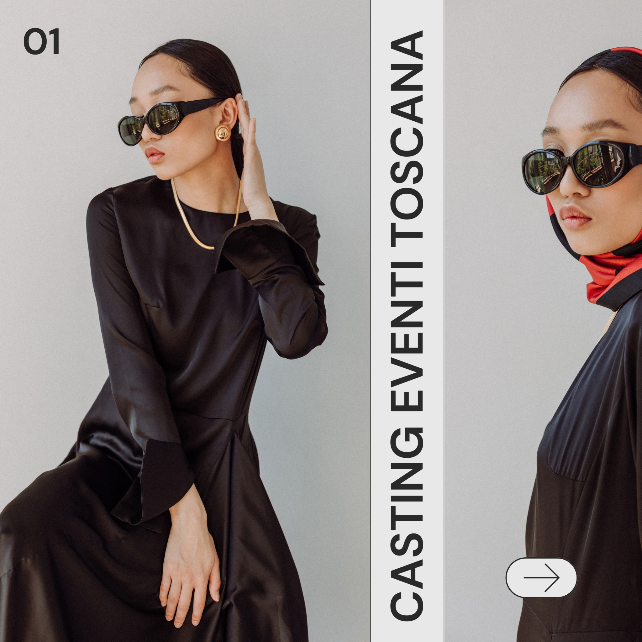 Fashion Concept Web Model Agency Facebook ad