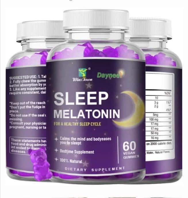 Lopez's Health and Beauty Facebook ad: Sleep Melatonin Gummies with L-Theanine and Ashwagandha