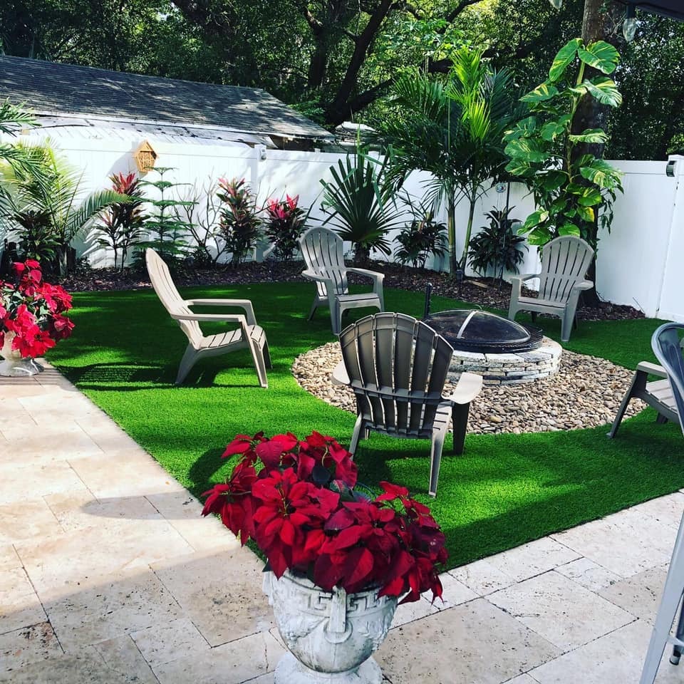 Blanco's Turf Facebook ad: Artificial Turf Installation