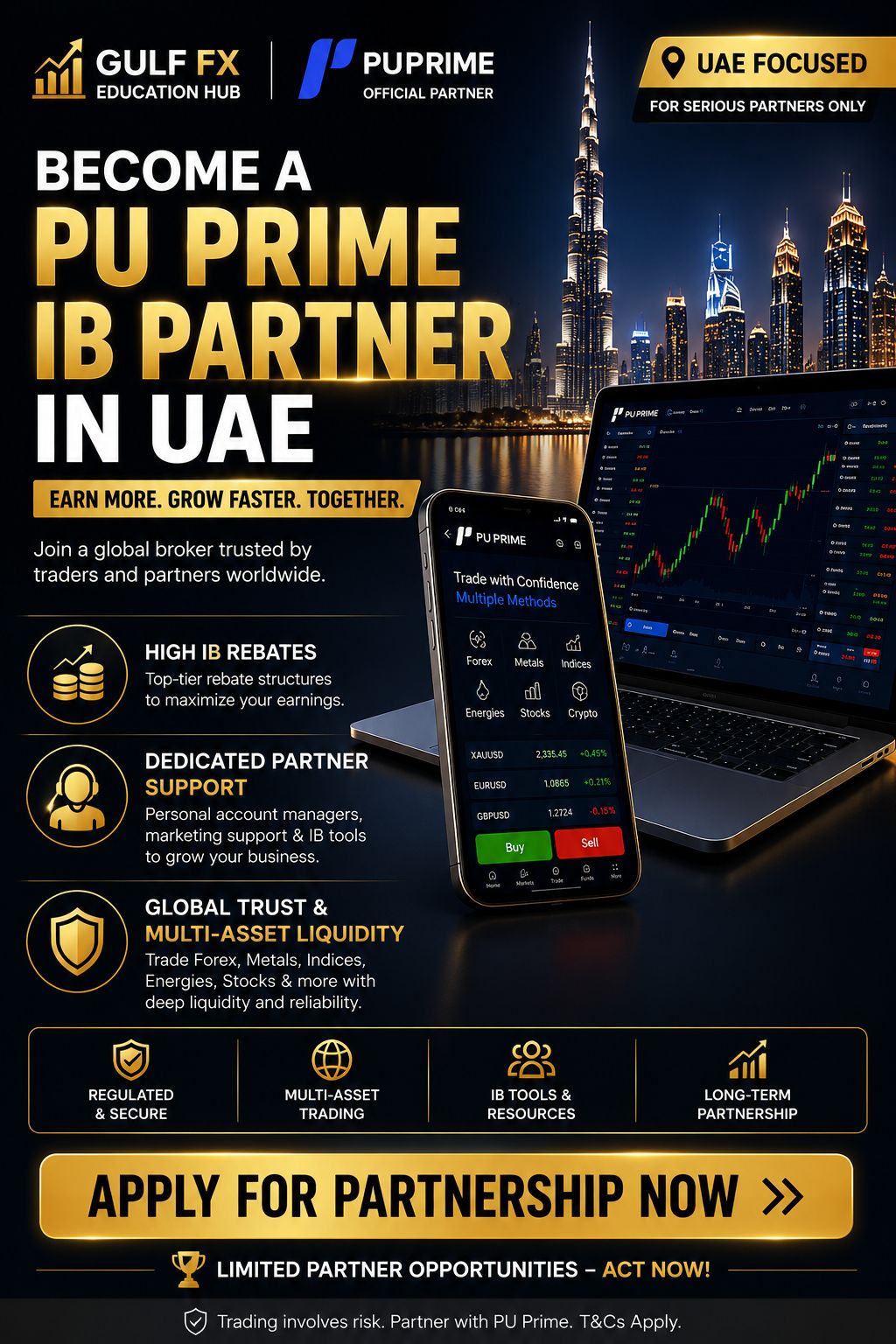 Gulf FX Education Hub Facebook ad