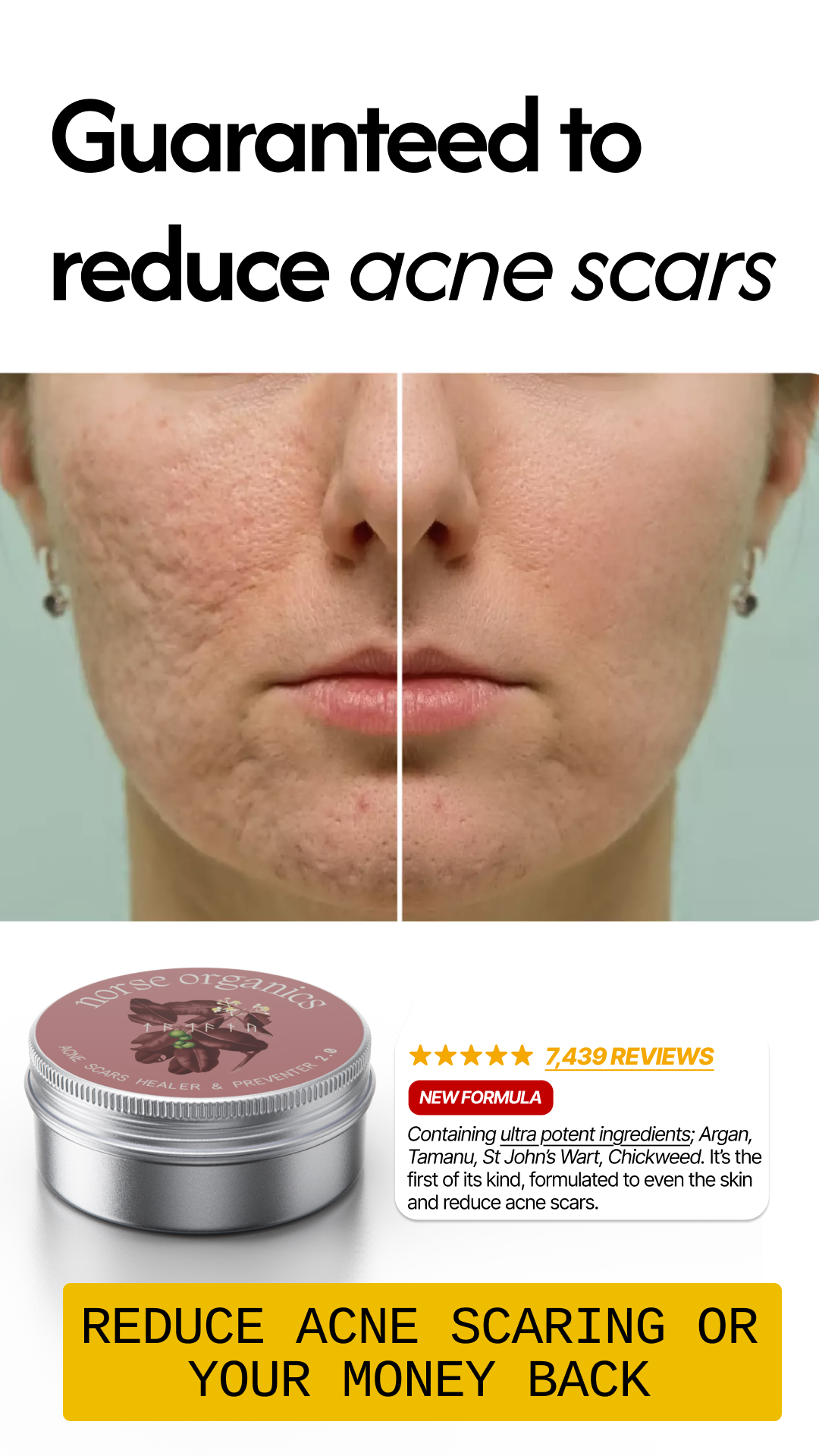 Norse Organics Facebook ad